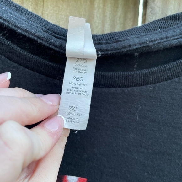 Anuel Real Hasta Da Muerta Black Graphic Band Tour Tee - Picture 3 of 6